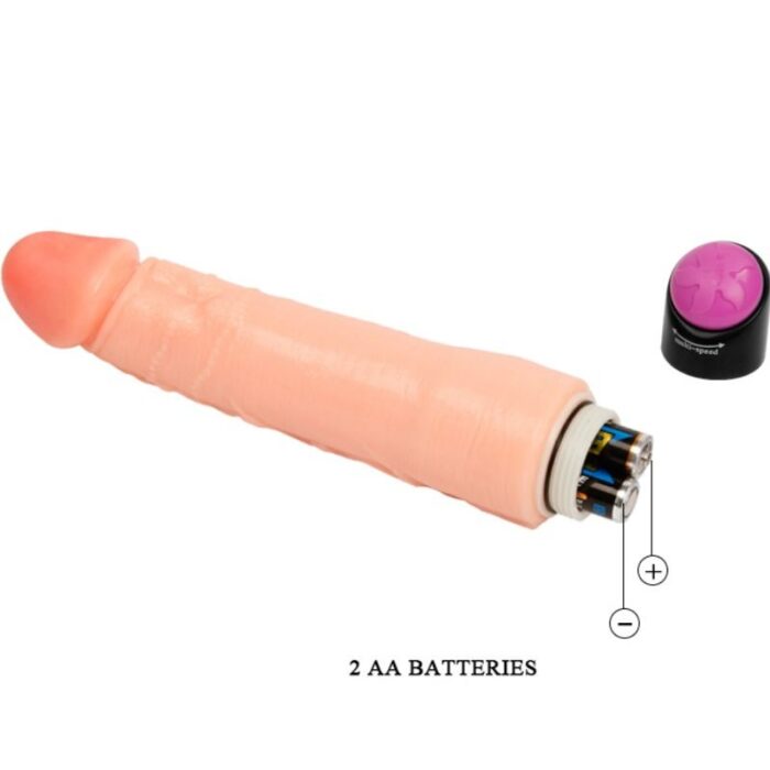 BAILE - VIBRADOR REALÍSTICO FLEXIBLE 25 CM - CandyHot - Foto 4