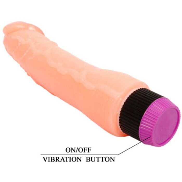 BAILE - VIBRADOR REALÍSTICO FLEXIBLE NATURAL 24 CM - CandyHot - Foto 6