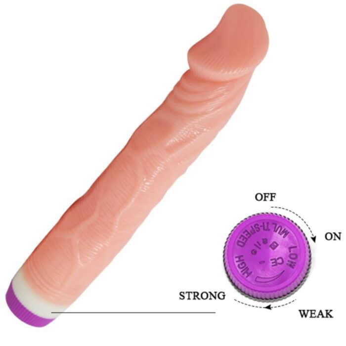 BAILE - VIBRADOR REALÍSTICO NATURAL 22 CM - CandyHot - Foto 6