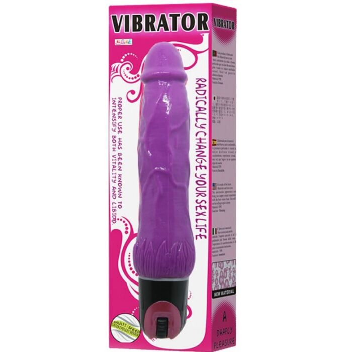 BAILE - VIBRATOR DAAPLY PLEASURE MULTIVELOCIDAD MORADO - CandyHot - Foto 2