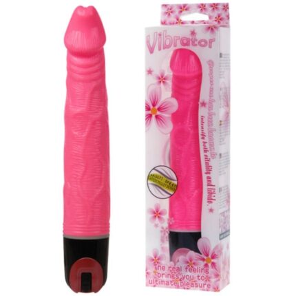 BAILE - VIBRATOR MULTISPEED 21.5 CM ROSA - CandyHot - Foto 2
