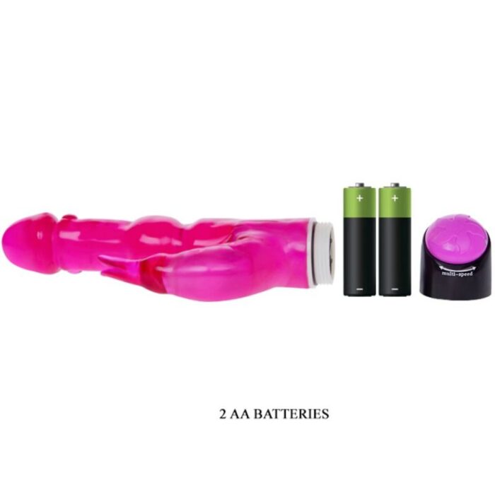 BAILE - WAVES OF PLEASURE FANTASY VIBRADOR CON RABBIT 23 CM - CandyHot - Foto 6