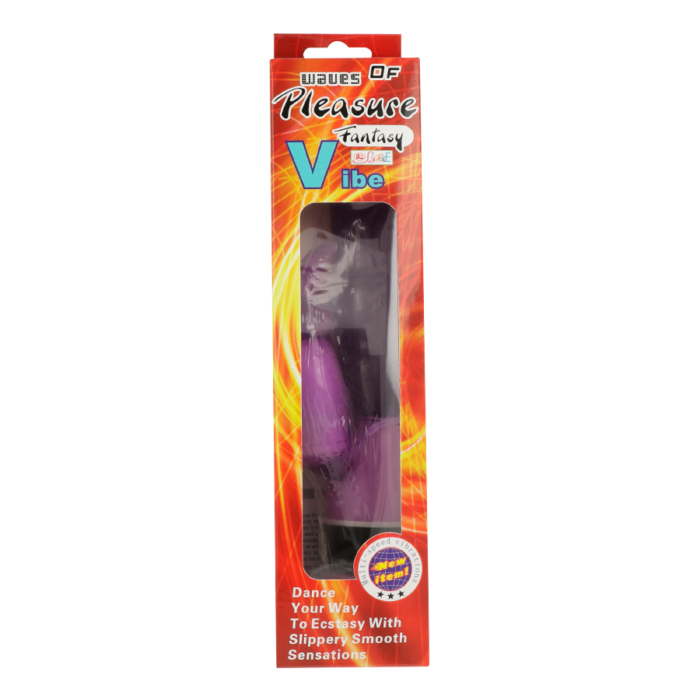 BAILE - WAVES OF PLEASURE FANTASY VIBRADOR CON RABBIT LILA 23 CM - CandyHot - Foto 2