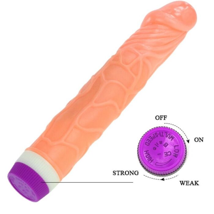 BAILE - WAVES OF PLEASURE REALISTIC VIBRATING 22.5 CM - CandyHot - Foto 4