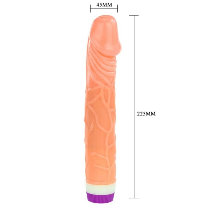 BAILE - WAVES OF PLEASURE REALISTIC VIBRATING 22.5 CM - CandyHot - Foto 5