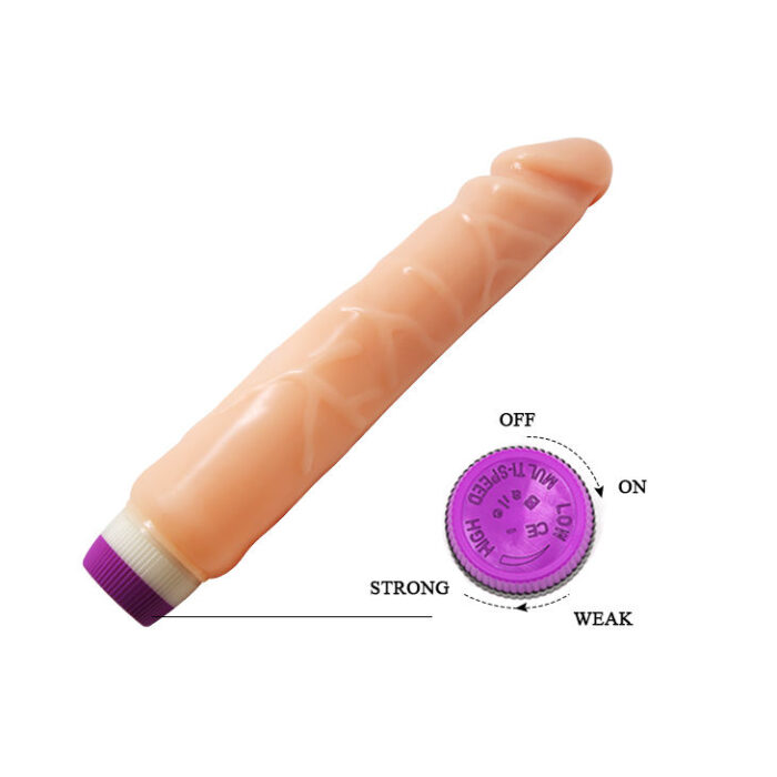 BAILE - WAVES OF PLEASURE REALISTIC VIBRATING 25.5 CM - CandyHot - Foto 6