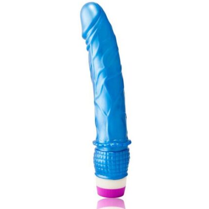 BAILE - WAVES OF PLEASURE VIBRADOR 23 CM AZUL - CandyHot - Foto 2