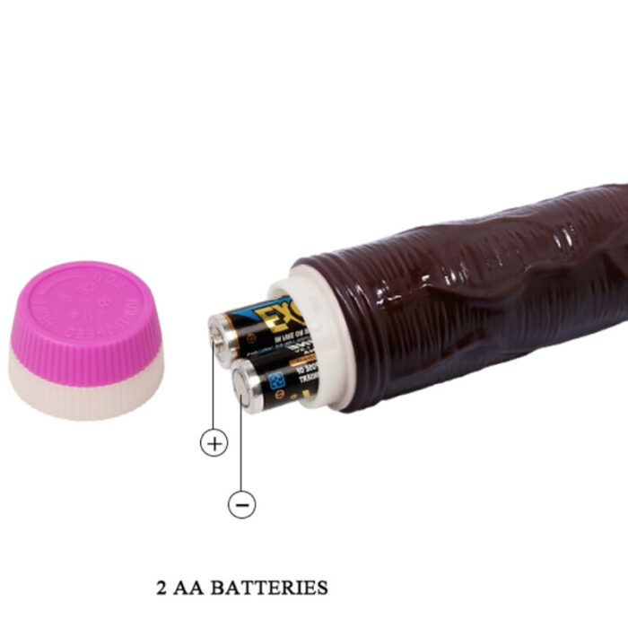 BAILE - WAVES OF PLEASURE VIBRADOR 23 CM MARRÓN - CandyHot - Foto 5