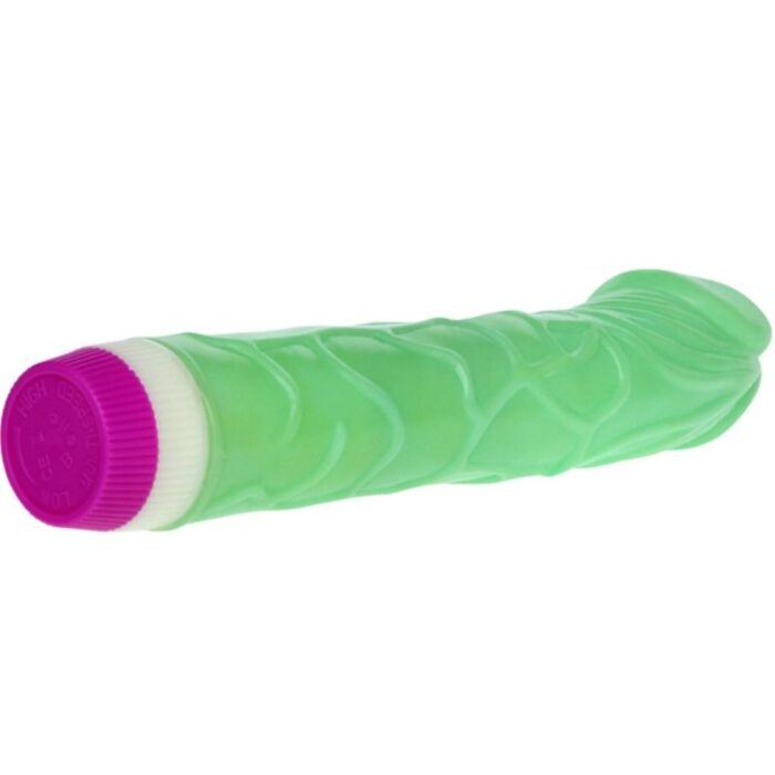 BAILE - WAVES OF PLEASURE VIBRADOR 23 CM VERDE - CandyHot - Foto 2
