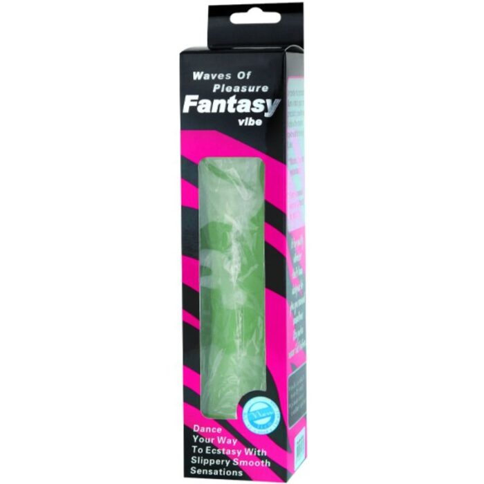 BAILE - WAVES OF PLEASURE VIBRADOR 23 CM VERDE - CandyHot - Foto 5