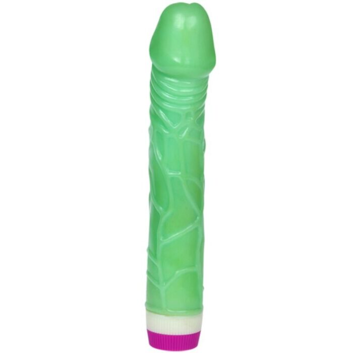 BAILE - WAVES OF PLEASURE VIBRADOR 23 CM VERDE - CandyHot - Foto 1