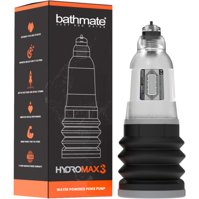 BATHMATE - HYDROMAX 3 TRANSPARENTE - CandyHot - Foto 2