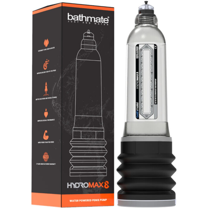 BATHMATE - HYDROMAX 8 TRANSPARENTE - CandyHot - Foto 2