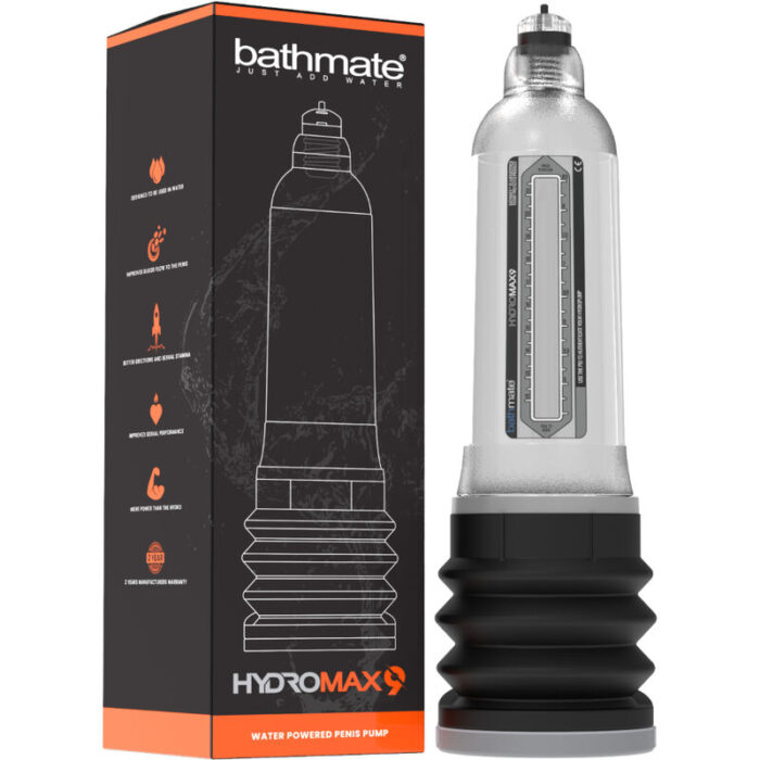 BATHMATE - HYDROMAX 9 BOMBA AUMENTO PENE TRANSPARENTE - CandyHot - Foto 2