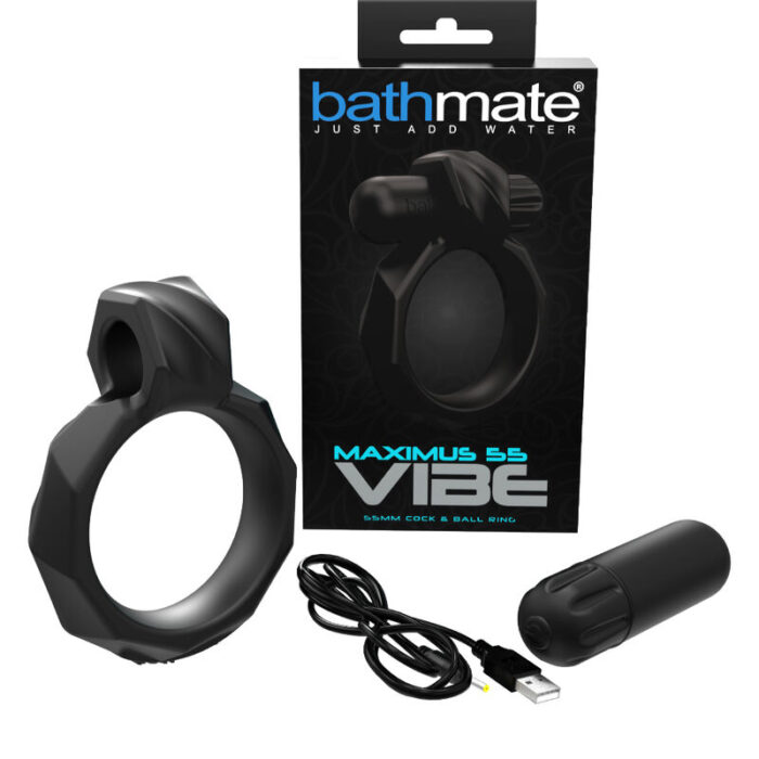 BATHMATE - VIBE RING MAXIMUS 55 - CandyHot - Foto 1