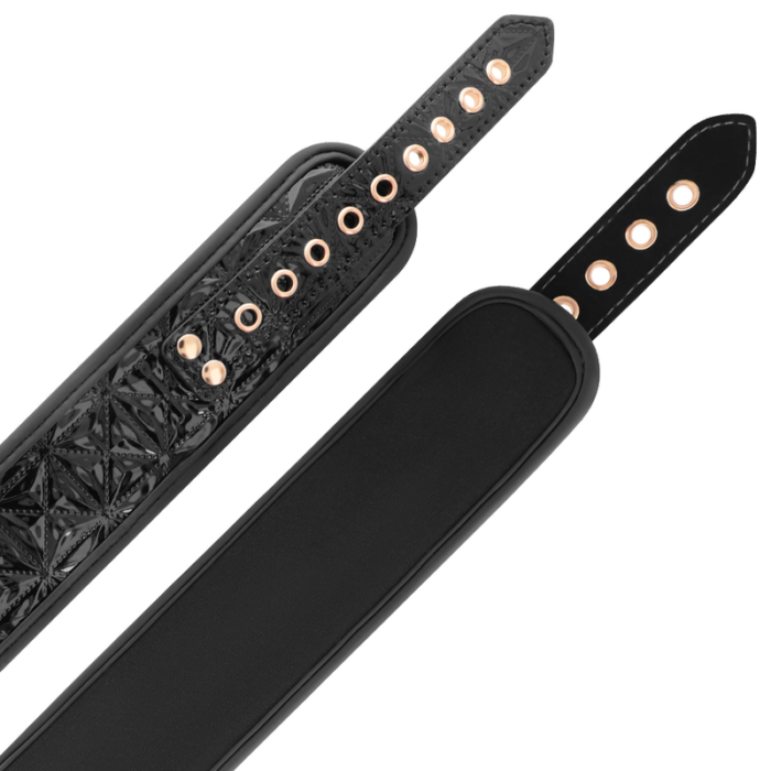 BEGME - BLACK EDITION COLLAR CON CADENAS Y PINZAS PEZONES CON FORRO DE NEOPRENO - CandyHot - Foto 3