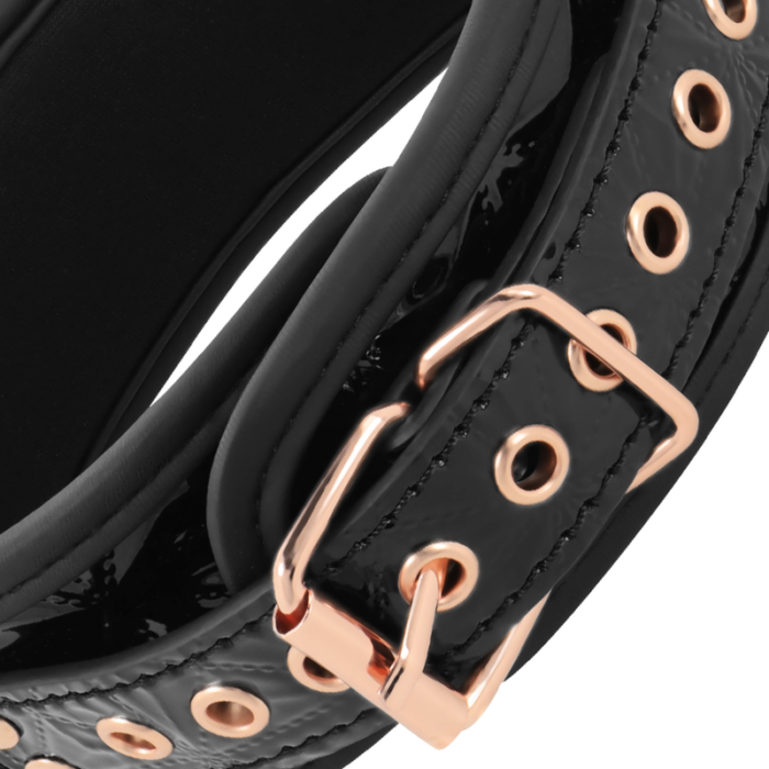 BEGME - BLACK EDITION COLLAR CON CADENAS Y PINZAS PEZONES CON FORRO DE NEOPRENO - CandyHot - Foto 4