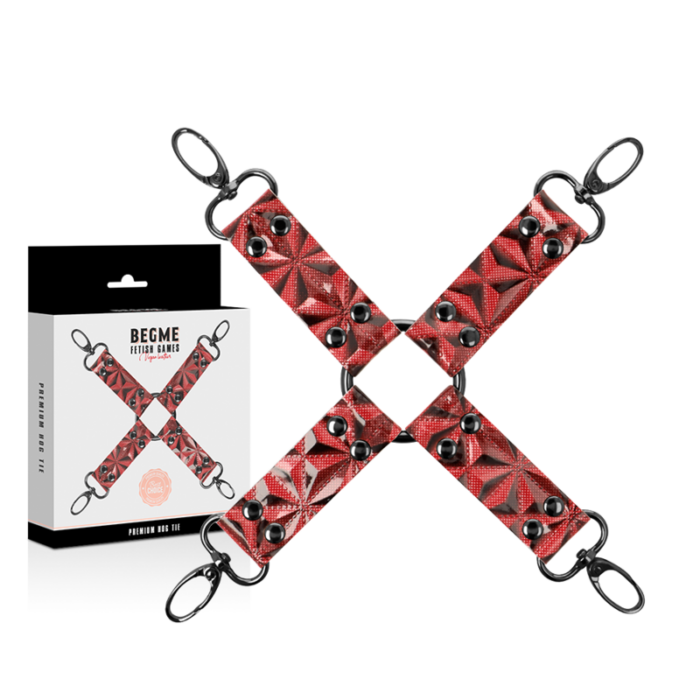 BEGME - RED EDITION HOG TIE CUERO VEGANO - CandyHot - Foto 2
