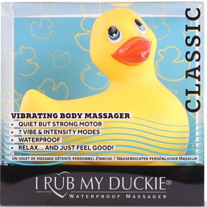 BIG TEASE TOYS - I RUB MY DUCK CLASSIC PATO VIBRADOR AMARILLO - CandyHot - Foto 3