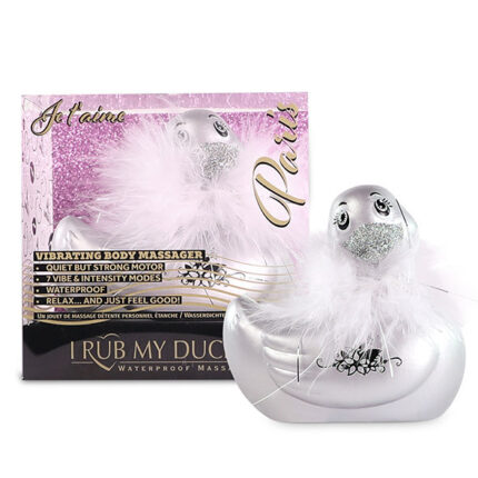 BIG TEASE TOYS - I RUB MY DUCKIE 2.0 | PATO VIBRADOR PARIS (SILVER) - CandyHot - Foto 2