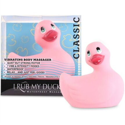 BIG TEASE TOYS - I RUB MY DUCKIE CLASSIC PATO VIBRADOR ROSA - CandyHot - Foto 2