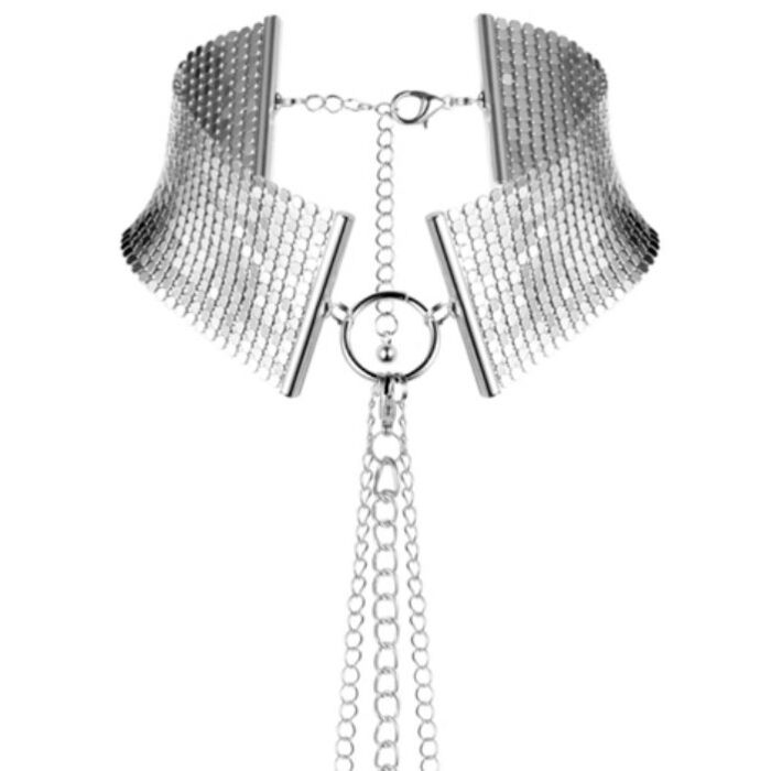 BIJOUX - DÉSIR MÉTALLIQUE COLLAR METLICO PLATEADO - CandyHot - Foto 2