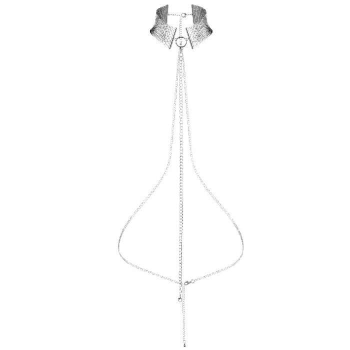 BIJOUX - DÉSIR MÉTALLIQUE COLLAR METLICO PLATEADO - CandyHot - Foto 1