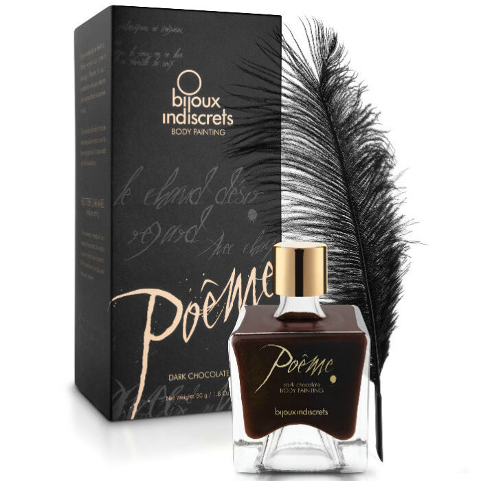 BIJOUX - POEME PINTURA COMESTIBLE CHOCOLATE NEGRO 50 GR - CandyHot - Foto 1