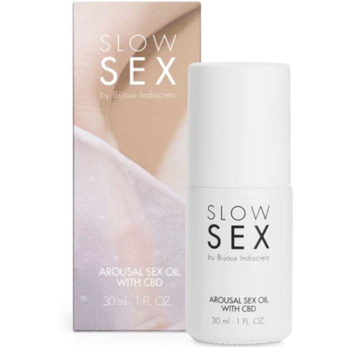 BIJOUX - SLOW SEX ACEITE DE MASAJE SEXUAL CON CBD 30 ML - CandyHot - Foto 1