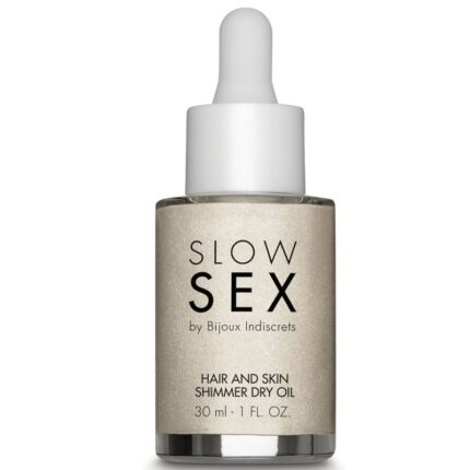 BIJOUX - SLOW SEX ACEITE SECO ILUMINADOR MULTIFUNCION 30 ML - CandyHot - Foto 2