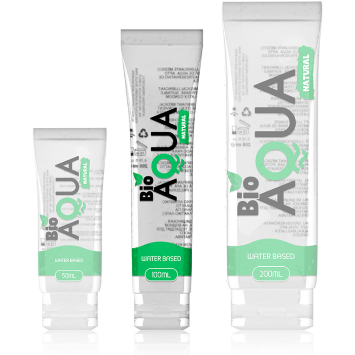 BIOAQUA LUBRICANTE INGREDIENTES NATURALES BASE AGUA 100 ML - CandyHot - Foto 2