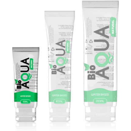 BIOAQUA LUBRICANTE INGREDIENTES NATURALES BASE AGUA 50 ML - CandyHot - Foto 2