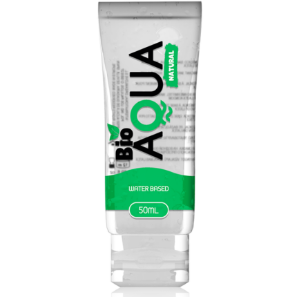 BIOAQUA LUBRICANTE INGREDIENTES NATURALES BASE AGUA 50 ML - CandyHot - Foto 1