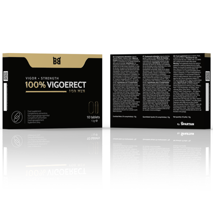 BLACK BULL - 100% VIGOERECT POTENCIADOR PARA HOMBRE 10 CÁPSULAS - CandyHot - Foto 3