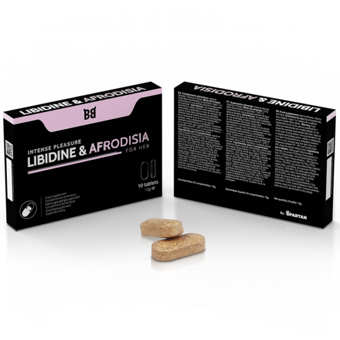 BLACK BULL - LIBIDINE & AFRODISIA PLACER INTENSO PARA MUJER 10 CÁPSULAS - CandyHot - Foto 2
