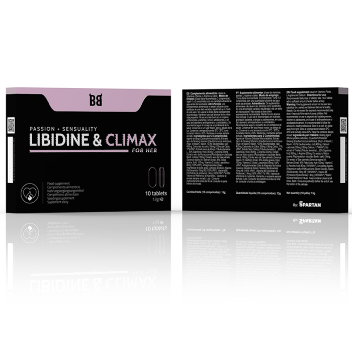 BLACK BULL - LIBIDINE & CLIMAX AUMENTO LÍBIDO PARA MUJER 10 CÁPSULAS - CandyHot - Foto 3