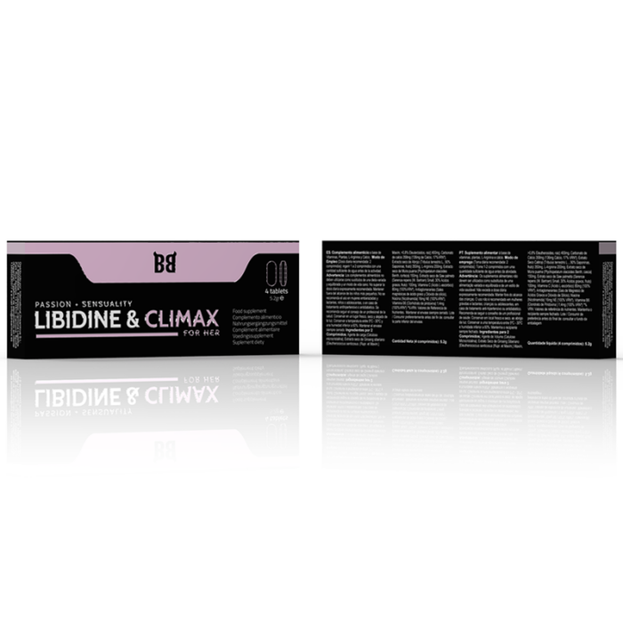 BLACK BULL - LIBIDINE & CLIMAX AUMENTO LÍBIDO PARA MUJER 4 CÁPSULAS - CandyHot - Foto 3