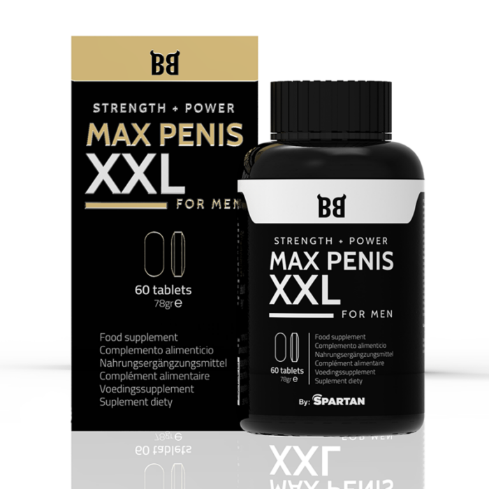 BLACK BULL - MAX PENIS XXL AUMENTO PENE 60 CÁPSULAS - CandyHot - Foto 2