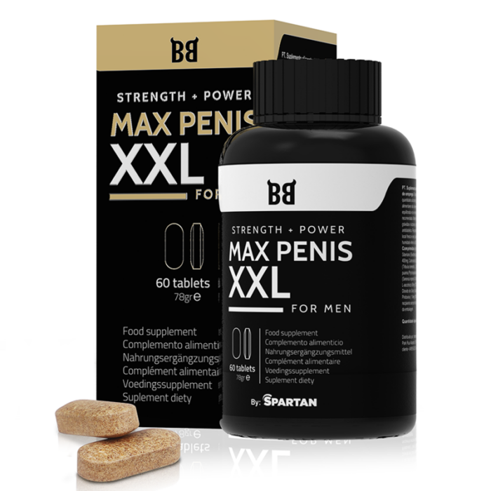BLACK BULL - MAX PENIS XXL AUMENTO PENE 60 CÁPSULAS - CandyHot - Foto 1