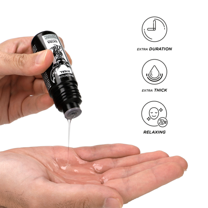 BLACK HOLE - BASE SILICONA CONCENTRADA DILATACION ANAL 30 ML - CandyHot - Foto 3