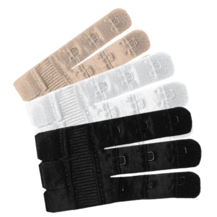 BYE-BRA - EXTENSORES DE CONTORNO FLEXIBLES 3 GANCHOS 3 UDS - CandyHot - Foto 1