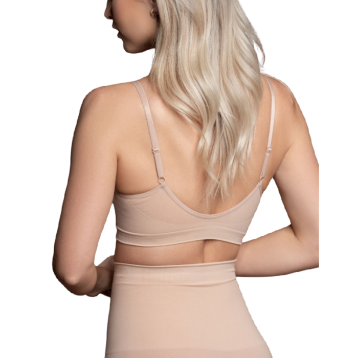 BYE-BRA - MEDIUM CONTROL SUJETADOR SIN COSTURAS BEIGE TALLA L - CandyHot - Foto 2