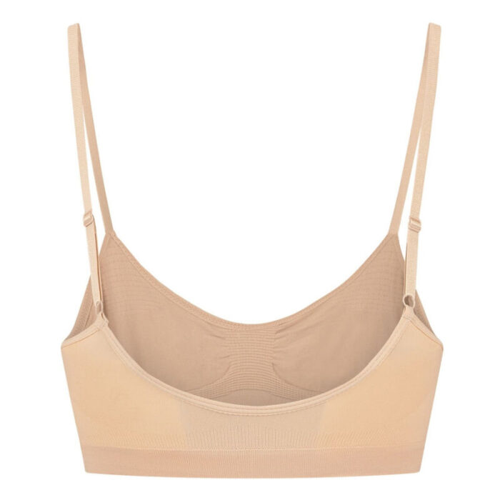 BYE-BRA - MEDIUM CONTROL SUJETADOR SIN COSTURAS BEIGE TALLA XXL - CandyHot - Foto 4