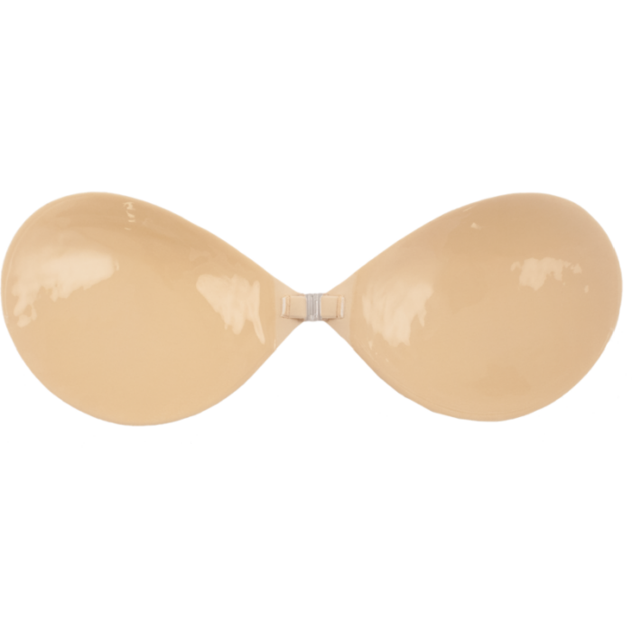 BYE-BRA - SUJETADOR INVISIBLE BEIGE COPA A - CandyHot - Foto 3
