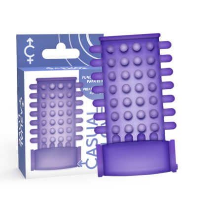 CASUAL LOVE - RING FUNDA PENE VIBRADOR LILA - CandyHot - Foto 2
