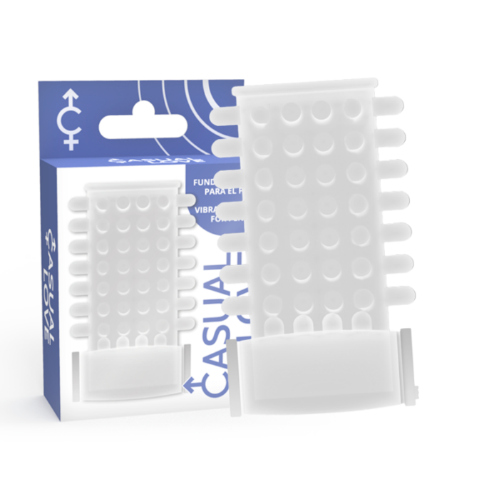 CASUAL LOVE - RING FUNDA PENE VIBRADOR TRANSPARENTE - CandyHot - Foto 3