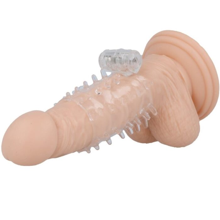 CASUAL LOVE - RING FUNDA PENE VIBRADOR TRANSPARENTE - CandyHot - Foto 2