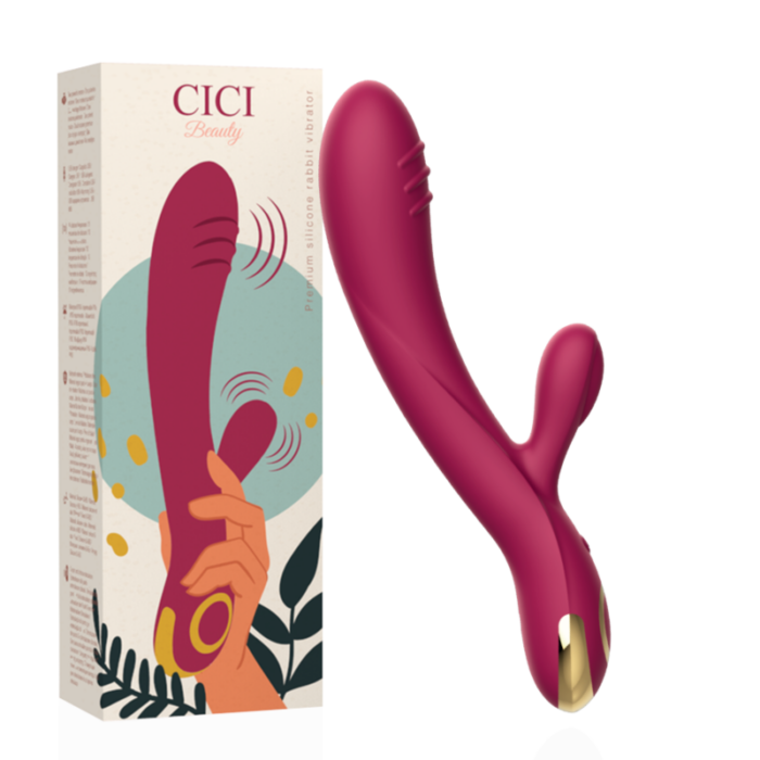 CICI BEAUTY - PREMIUM SILICONE RABBIT VIBRATOR - CandyHot - Foto 1
