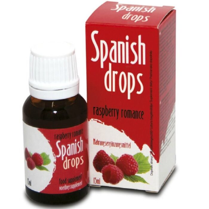 COBECO - SPANISH FLY FRAMBUESA ROMÁNTICA GOTAS ESTIMULANTES - CandyHot - Foto 1