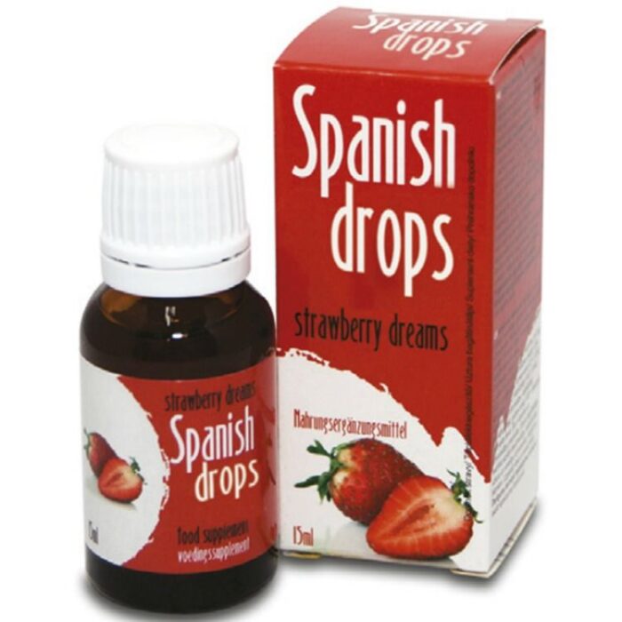 COBECO - SPANISH FLY STRAWBERRY DREAMS GOTAS ESTIMULANTES 15 ML - CandyHot - Foto 1